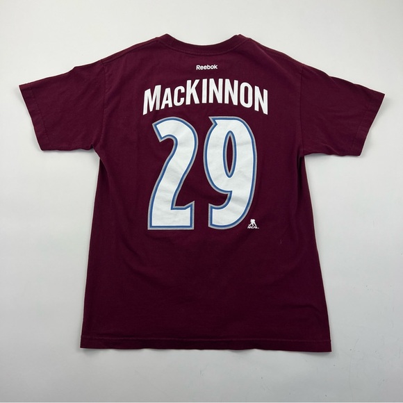 Avalanche Colorado Nathan MacKINNON Reebok tshirt - Picture 2 of 3